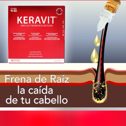 KERAVIT AMPOLLAS TRATAMIENTO ANTICAÍDA - 18 AMPOLLAS