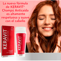 KERAVIT CHAMPÚ ANTICAIDA 200ML